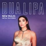 The album art for "New Rules (Initial Talk Remix) - Single" by Dua Lipa
