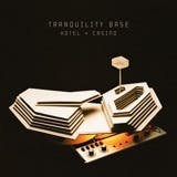 The album art for "Tranquility Base Hotel & Casino" by Arctic Monkeys
