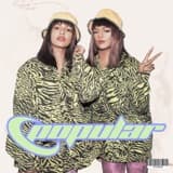 The album art for "Popular - Single" by M.I.A.