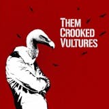 The album art for "Them Crooked Vultures" by Them Crooked Vultures