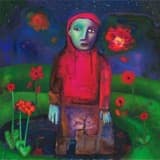 The album art for "if i could make it go quiet" by girl in red